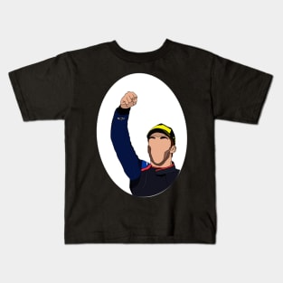 Pierre Gasly podium celebration Kids T-Shirt